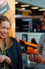 EMILIA CLARKE at F1 Grand Prix of Great Britain 07/07/2024