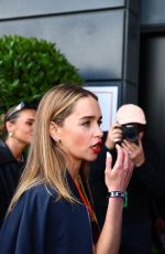 EMILIA CLARKE at F1 Grand Prix of Great Britain 07/07/2024