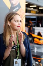 EMILIA CLARKE at F1 Grand Prix of Great Britain 07/07/2024