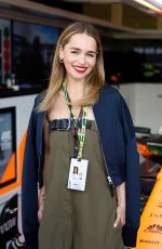 EMILIA CLARKE at F1 Grand Prix of Great Britain 07/07/2024