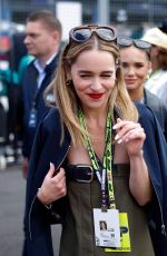 EMILIA CLARKE at F1 Grand Prix of Great Britain in Northhampton 07/07/2024