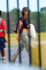 EMILY RATAJKOWSKI Arrives at East Hampton Airport in New York 07/04/2024