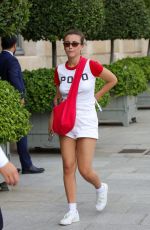 EMMA CHAMBERLAIN Arrives Back to Ritz Hotel in Paris 07/28/202426x