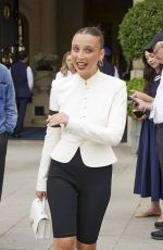 EMMA CHAMBERLAIN Leaves Her Hotel in Paris 07/26/2024