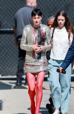 EMMA CORRIN Arrives at Jimmy Kimmel Live in Hollywood 07/24/2024