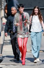 EMMA CORRIN Arrives at Jimmy Kimmel Live in Hollywood 07/24/2024