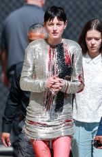 EMMA CORRIN Arrives at Jimmy Kimmel Live in Hollywood 07/24/2024