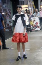 EMMA CORRIN Leaves GMA Talk Show in New York 07/23/2024