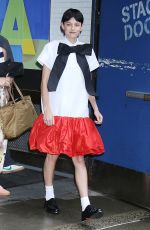 EMMA CORRIN Leaves GMA Talk Show in New York 07/23/2024