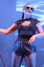 EMMA MARRONE Performs at Her Summer Tour at Parco Villa delle Rose in Lanciano 07/19/2024