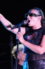 EMMA MARRONE Performs at Her Summer Tour at Parco Villa delle Rose in Lanciano 07/19/2024