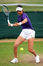 EMMA RADUCANU at Practice Session at Wimbledon 2024 in London 07/03/2024