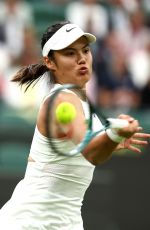 EMMA RADUCANU at Second Round at Wimbledon 2024 in London 07/03/2024