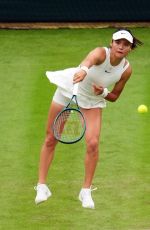 EMMA RADUCANU at Second Round at Wimbledon 2024 in London 07/03/2024