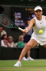 EMMA RADUCANU Loses to Lulu Sun in Round of 16 at Wimbledon 2024 in London 07/07/2024
