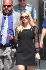 EMMA ROBERTS Arrives at Jimmy Kimmel Live! at El Capitan Entertainment Centre in Hollywood 07/09/2024