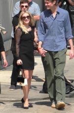 EMMA ROBERTS Arrives at Jimmy Kimmel Live! at El Capitan Entertainment Centre in Hollywood 07/09/2024