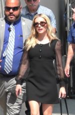 EMMA ROBERTS Arrives at Jimmy Kimmel Live! at El Capitan Entertainment Centre in Hollywood 07/09/2024