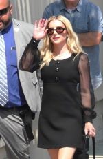 EMMA ROBERTS Arrives at Jimmy Kimmel Live! at El Capitan Entertainment Centre in Hollywood 07/09/2024