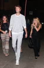 EMMA ROBERTS Arrives at VIP Room in Saint Tropez 07/25/2024