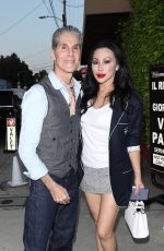 ETTY LAU FARRELL Out for Dinner at Giorgio Baldi in Santa Monica 07/26/2024