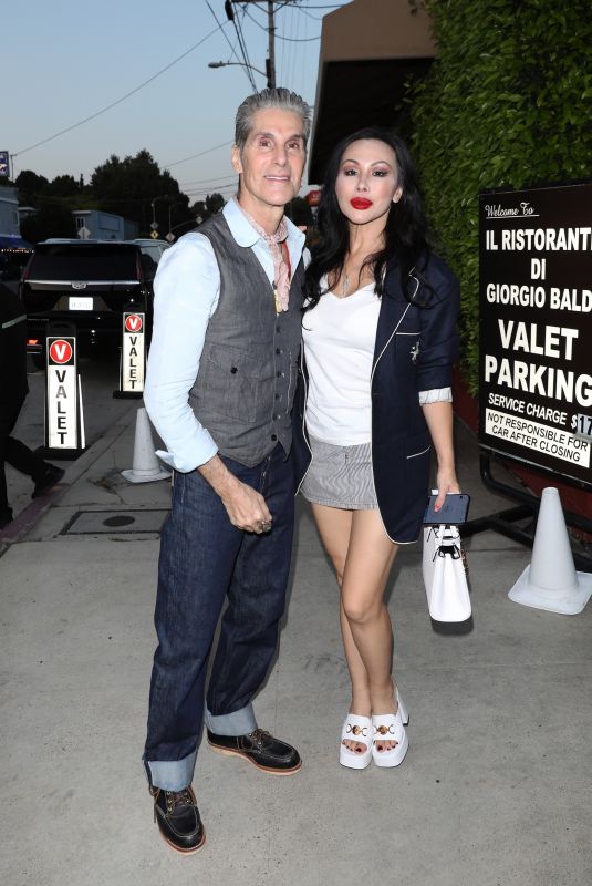 ETTY LAU FARRELL Out for Dinner at Giorgio Baldi in Santa Monica 07/26/2024
