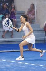 EVA LONGORIA Participates in Charity Padel Tournament in Marbella 07/16/2024