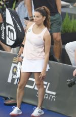EVA LONGORIA Participates in Charity Padel Tournament in Marbella 07/16/2024