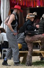 FLORENCE PUGH at Glastonbury Festival in England 06/30/2024