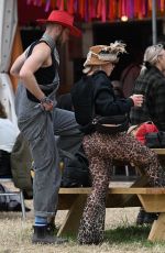 FLORENCE PUGH at Glastonbury Festival in England 06/30/2024