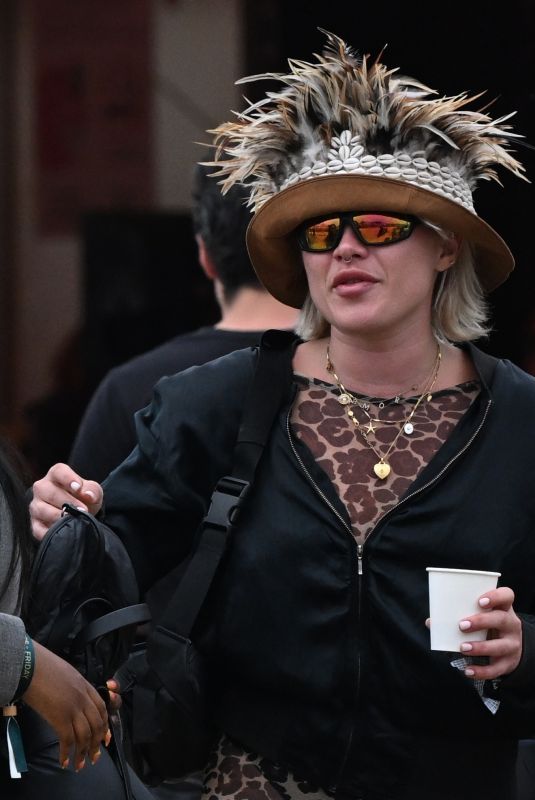 FLORENCE PUGH at Glastonbury Festival in England 06/30/2024