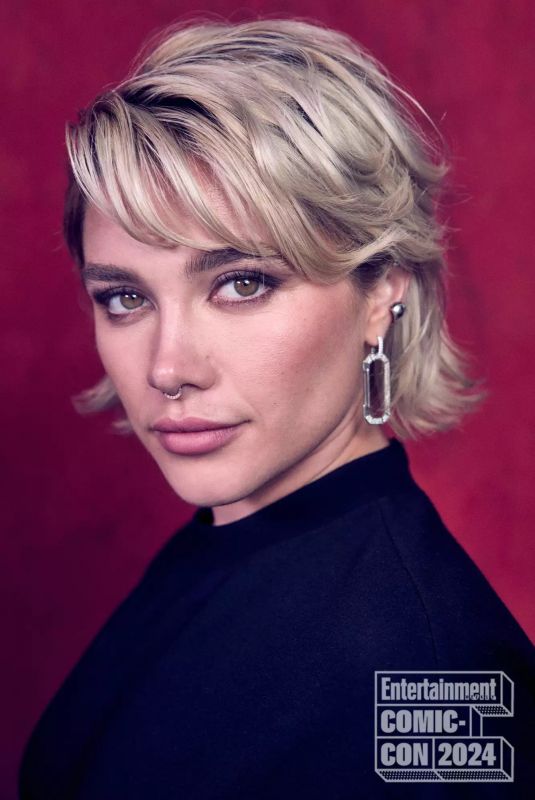 FLORENCE PUGH for Entertainment Weekly Comic-Con, July 2024