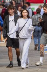 FRANCESCA ALLEN and Ed Crossan Out in Hampstead 07/16/2024