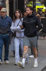 FRANCESCA ALLEN and Ed Crossan Out in Hampstead 07/16/2024