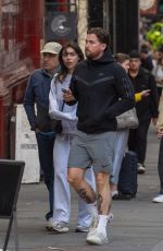 FRANCESCA ALLEN and Ed Crossan Out in Hampstead 07/16/2024