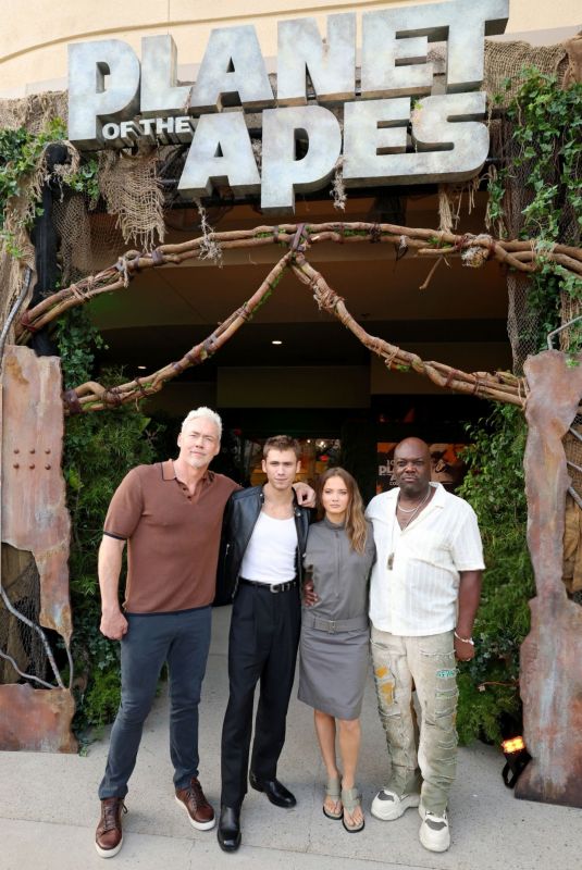 FREYA ALLAN at Press Preview of Planet of The Apes Experience at Comic-con in San Diego 07/24/2024