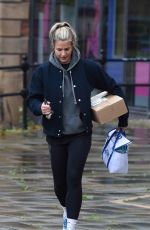 GEMMA ATKINSON Leaves Hits Radio in Manchester 07/01/2024