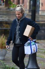 GEMMA ATKINSON Leaves Hits Radio in Manchester 07/01/2024
