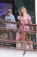 GIGI GORGEOUS Out for Lunch with a Girlfriend at Sushi Park in West Hollywood 07/12/2024