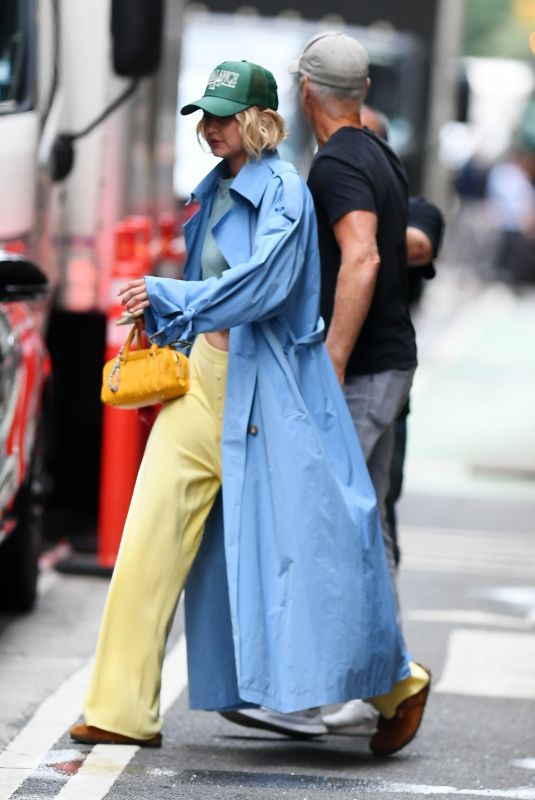 GIGI HADID Leaves a Photoshoot in New York 07/23/2024