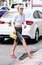 GIGI HADID Out and About in New York 07/08/2024
