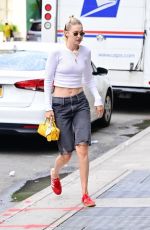 GIGI HADID Out and About in New York 07/08/2024