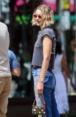 GIGI HADID Out and About in New York 07/26/2024