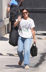 GINA RODRIGUEZ Arrives at Jimmy Kimmel Live in Los Angeles 07/15/2024