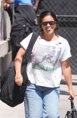 GINA RODRIGUEZ Arrives at Jimmy Kimmel Live in Los Angeles 07/15/2024