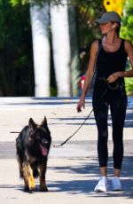 GISELE BUNDCHEN Out Walking Her Dogs in Miami 07/13/2024