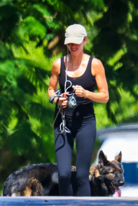 GISELE BUNDCHEN Out Walking Her Dogs in Miami 07/13/2024