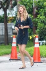 GISELE BUNDCHEN Out with Her Dog in Miami 07/12/2024