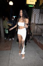 GLORILLA Arrives at ESPYS Afterparty at Delilah in Los Angeles 07/11/2024