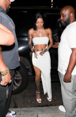 GLORILLA Arrives at ESPYS Afterparty at Delilah in Los Angeles 07/11/2024